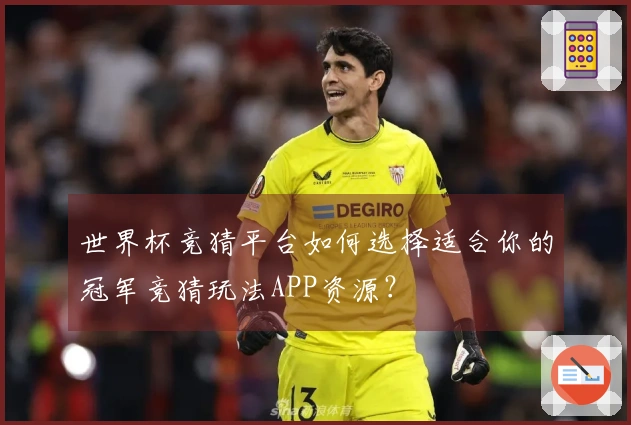 世界杯竞猜平台如何选择适合你的冠军竞猜玩法APP资源？